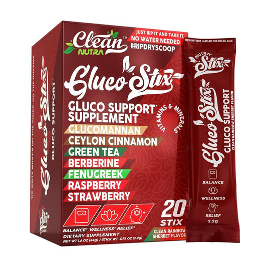 Gluco Stix, Gluco Support Supplement - 20 Servings